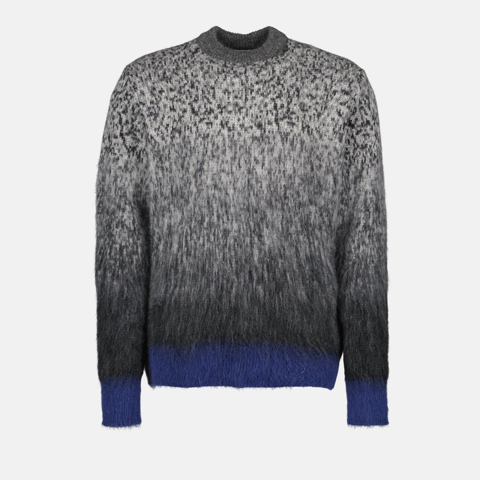 Maille Pull Arrow en mohair Off-White Gris Homme