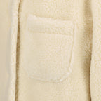 Vestes Surchemise en molleton Off-White Beige Femme