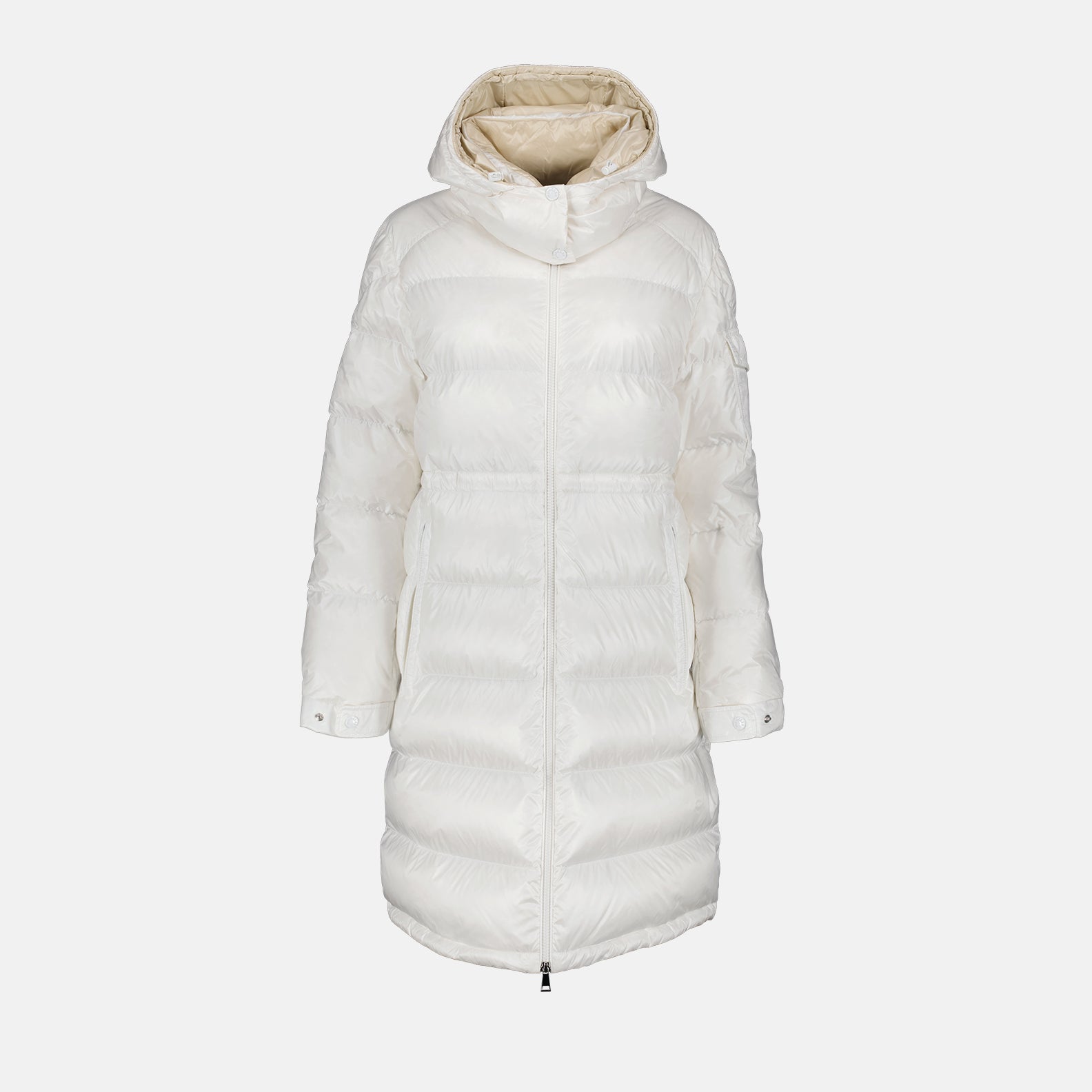 Manteaux Doudoune Meillon Moncler Blanc Femme