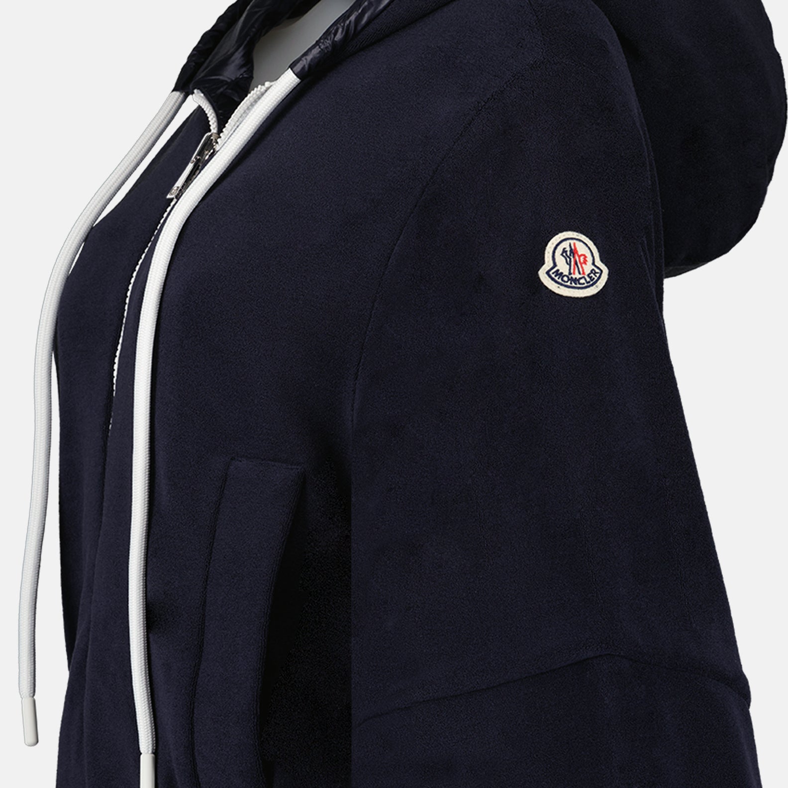 재킷 Veste zippée réversible Moncler 파란색 Femme