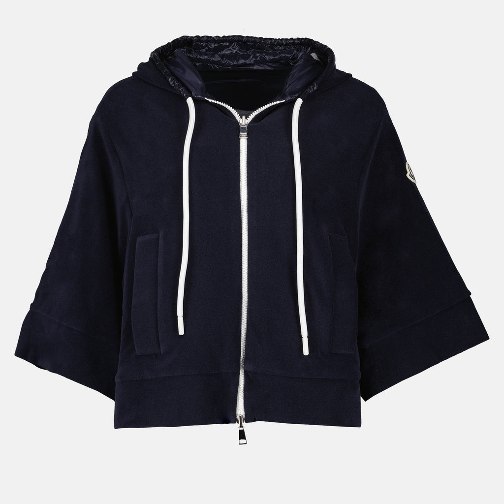 재킷 Veste zippée réversible Moncler 파란색 Femme