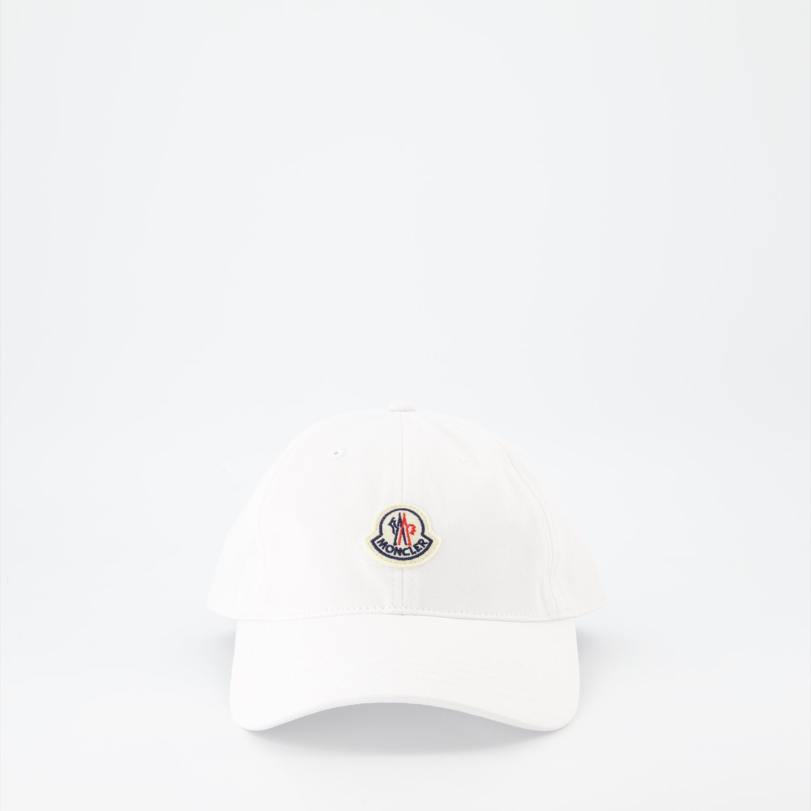 Chapeaux, casquettes et bonnets Casquette à logo Moncler Blanc Homme