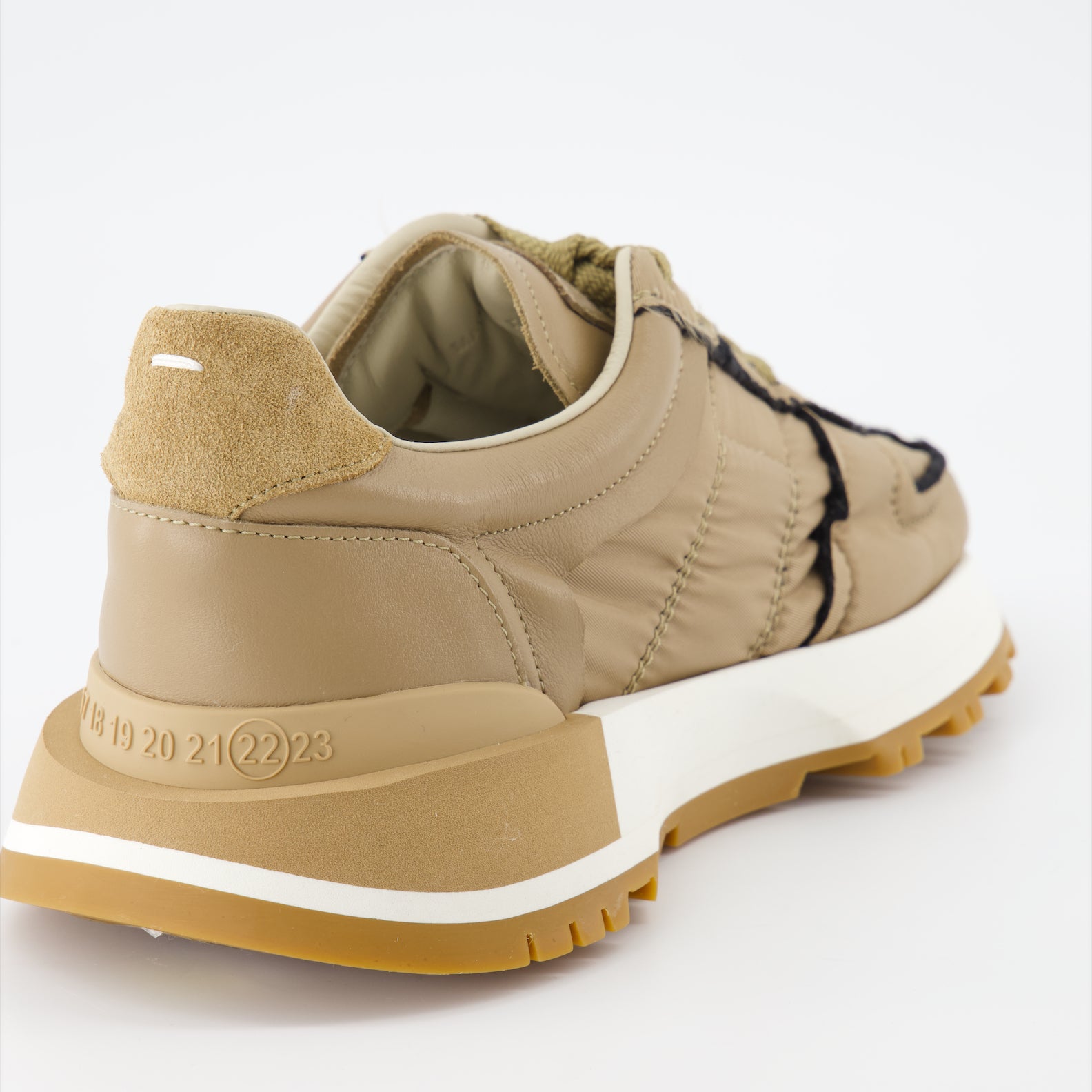 Sneaker Baskets 50-50 Maison Margiela Beige Femme