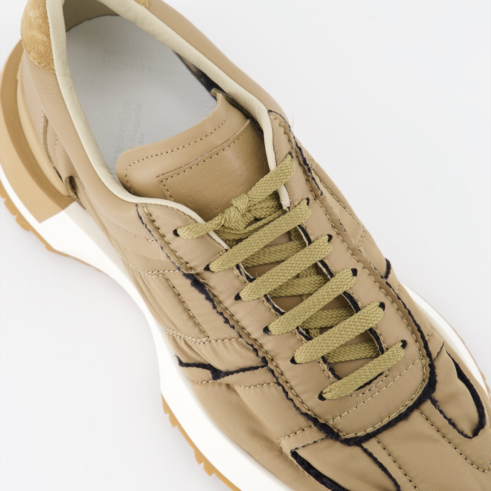 Sneaker Baskets 50-50 Maison Margiela Beige Femme