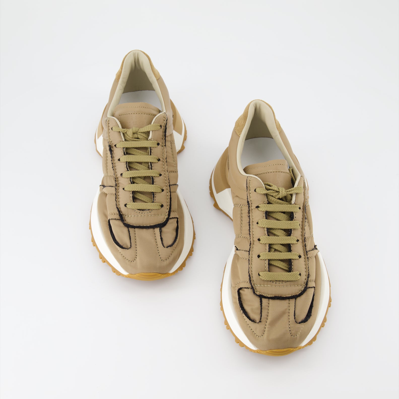 Sneaker Baskets 50-50 Maison Margiela Beige Femme