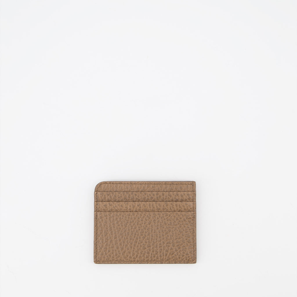 Petite maroquinerie Porte carte Four Stitches Maison Margiela Beige Unisexe