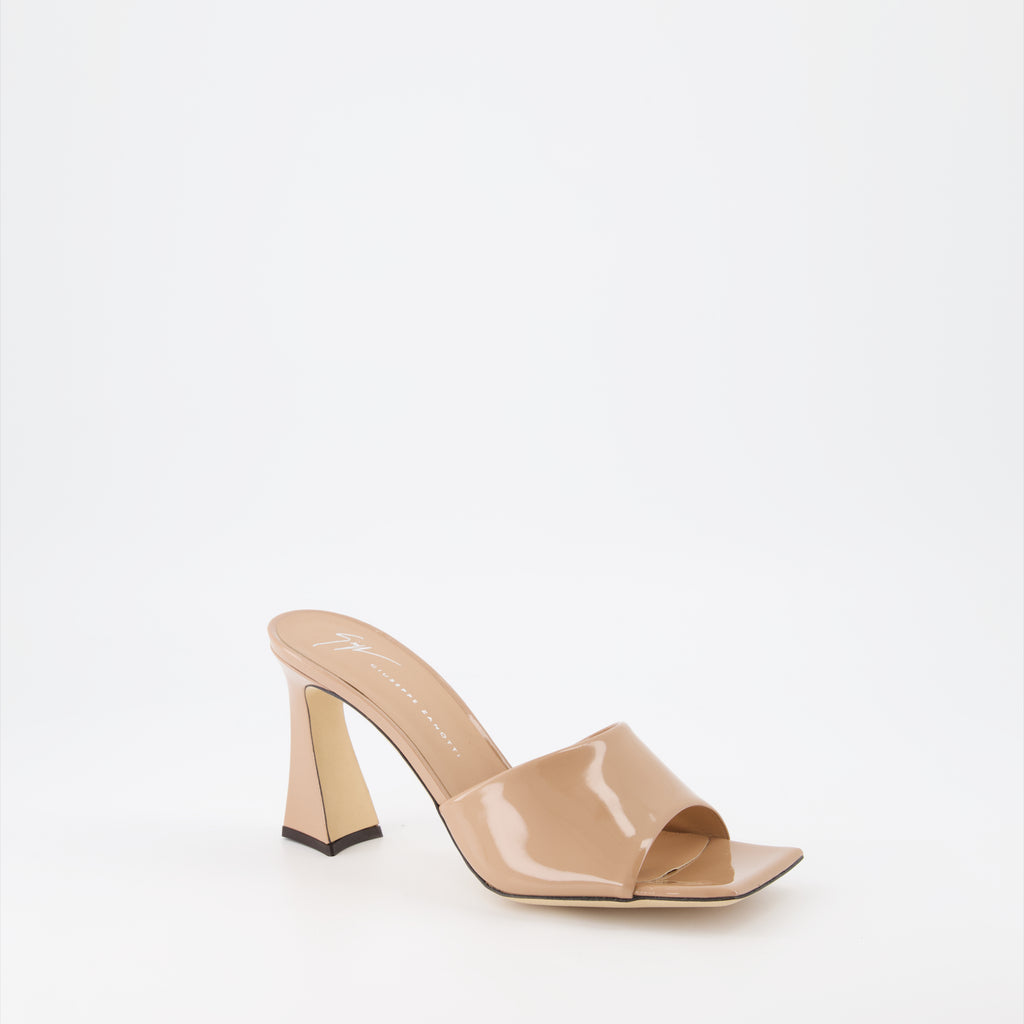 Zapatos abiertos Mules Solhene Giuseppe Zanotti Beige Femme