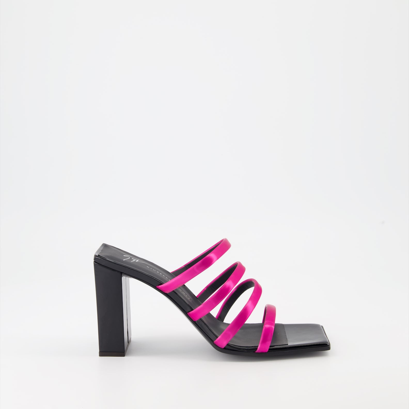 Zapatos abiertos Mules Shangay Giuseppe Zanotti Rosa Femme