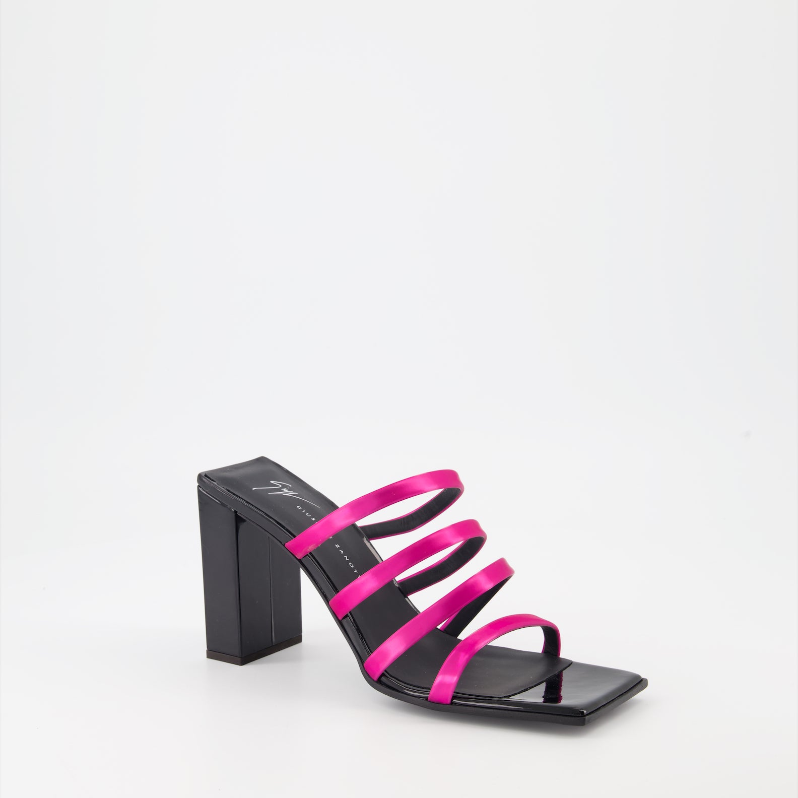 Zapatos abiertos Mules Shangay Giuseppe Zanotti Rosa Femme