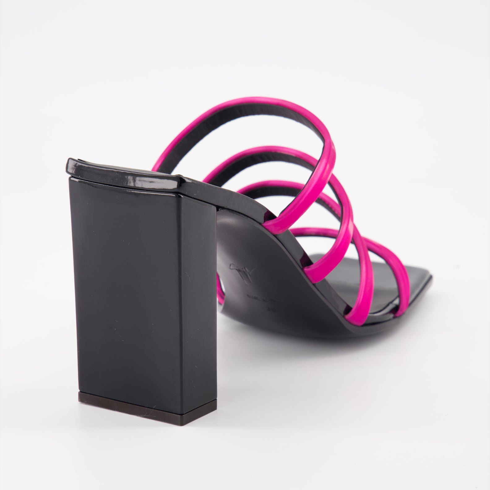 Zapatos abiertos Mules Shangay Giuseppe Zanotti Rosa Femme