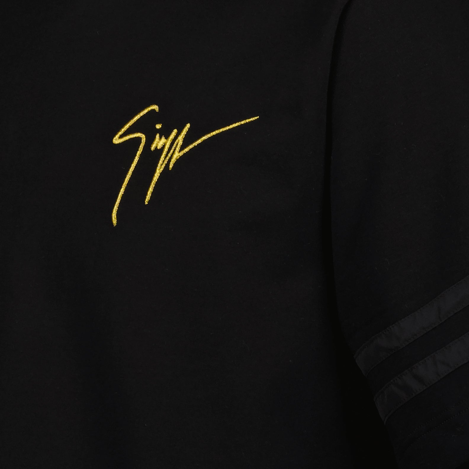 T-shirt T-shirt à logo Giuseppe Zanotti Nero Homme