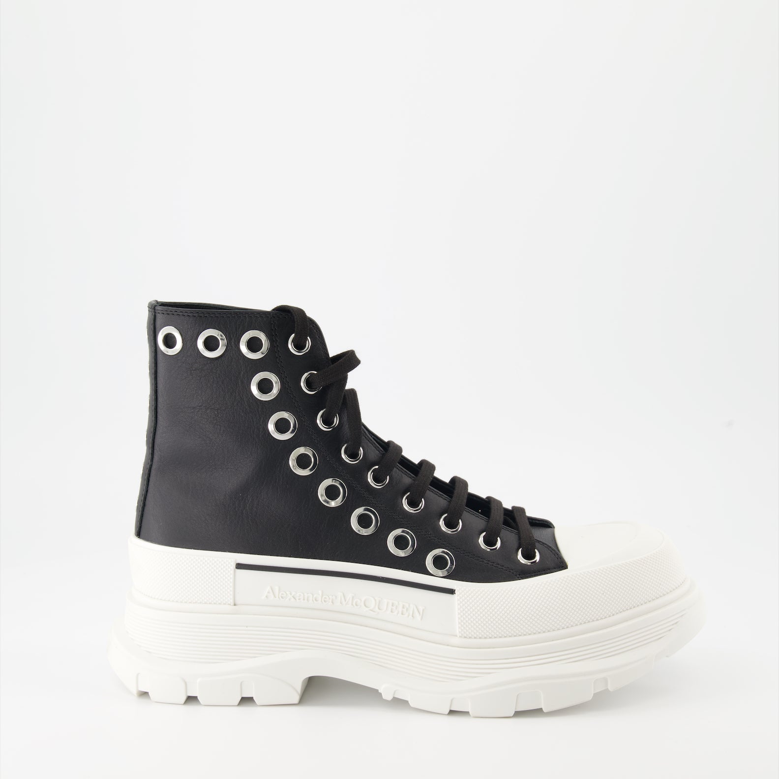 Bottes et bottines Bottines Tread Slick Alexander McQueen Noir Homme