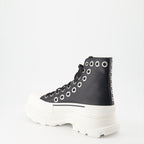 Bottes et bottines Bottines Tread Slick Alexander McQueen Noir Homme
