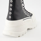 Bottes et bottines Bottines Tread Slick Alexander McQueen Noir Homme
