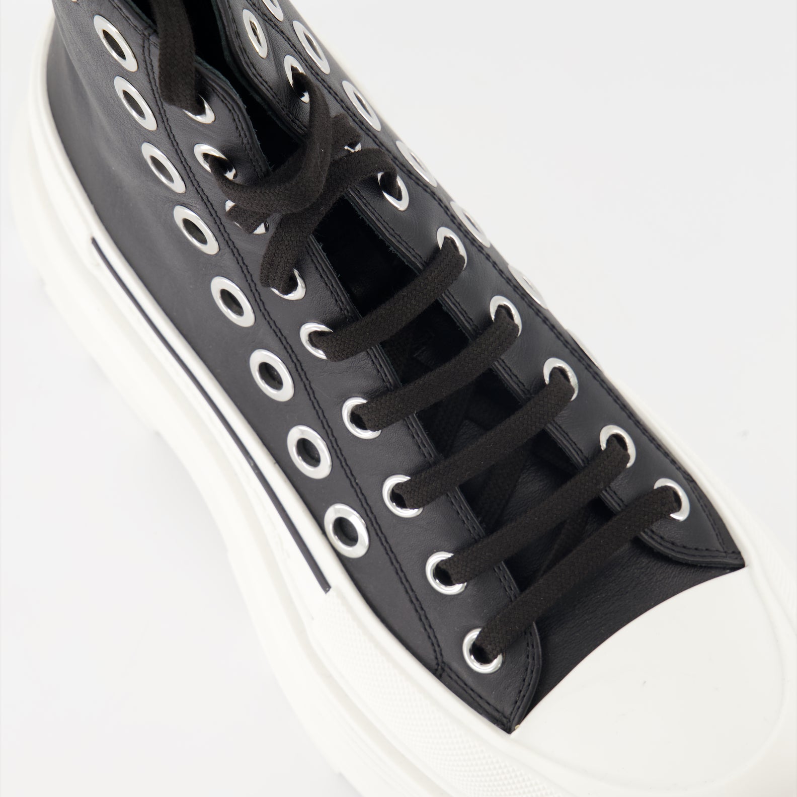 Bottes et bottines Bottines Tread Slick Alexander McQueen Noir Homme