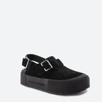 Sapatos abertos Sandálias de Ponta Alta Alexander McQueen Preto Homme