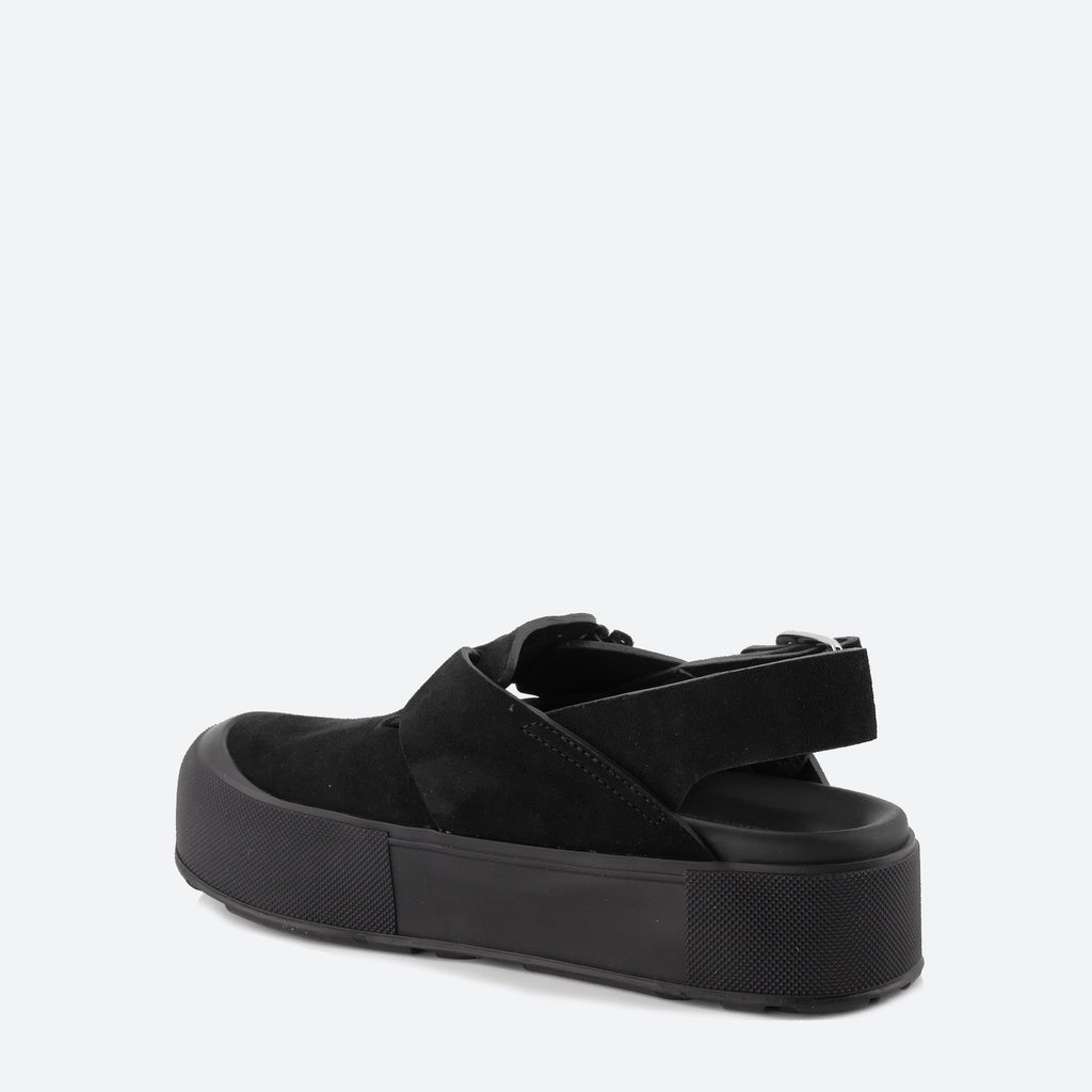 Sapatos abertos Sandálias de Ponta Alta Alexander McQueen Preto Homme
