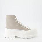 Bottes et bottines Bottines Tread Slick Alexander McQueen Beige Homme