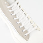 Bottes et bottines Bottines Tread Slick Alexander McQueen Beige Homme