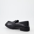 Mocassins Mocassins en cuir Alexander McQueen Noir Homme