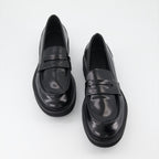 Mocassins Mocassins en cuir Alexander McQueen Noir Homme