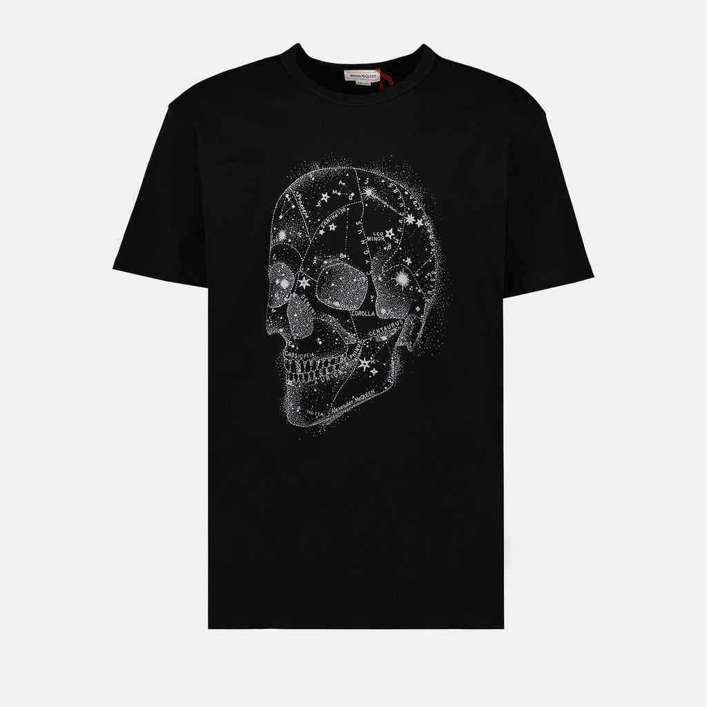 T-shirts T-shirt Skull Alexander McQueen Noir Homme