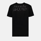 T-shirts T-shirt Skull Alexander McQueen Noir Homme