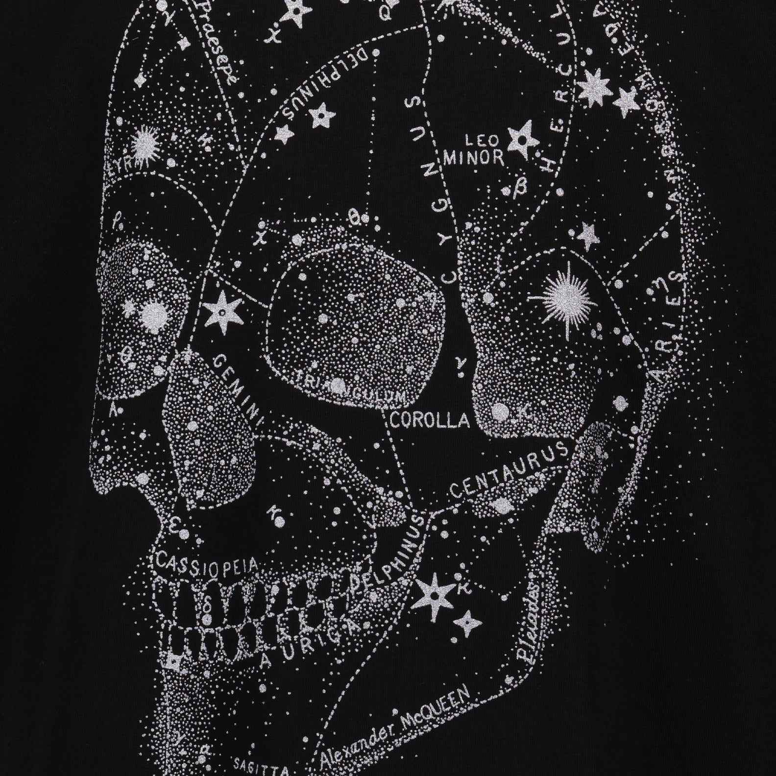 T-shirts T-shirt Skull Alexander McQueen Noir Homme