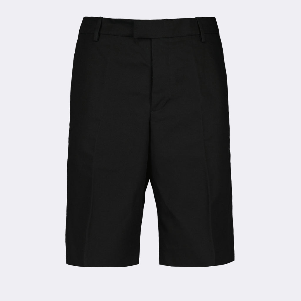 Shorts Short en coton Alexander McQueen Nero Homme