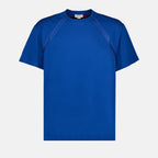 T-Shirts T-shirt à logo bande Alexander McQueen Blau Homme