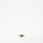 Bijoux Bague Skull Alexander McQueen Argenté Homme