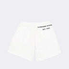 Beachwear Maillot de bain Graffiti Alexander McQueen Blanc Homme