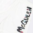 Beachwear Maillot de bain Graffiti Alexander McQueen Blanc Homme