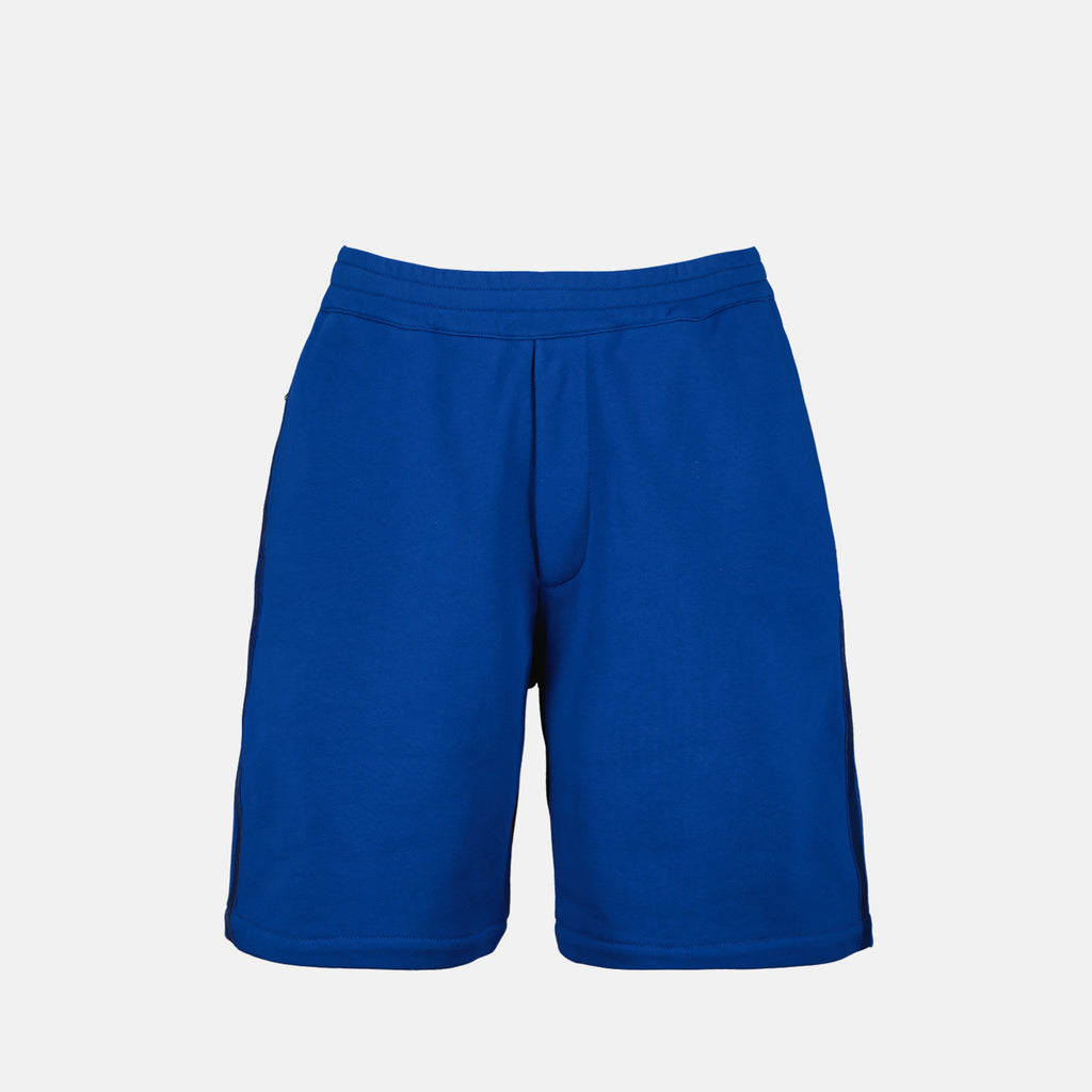 Shorts Logo-Band-Shorts Alexander McQueen Blau Homme