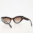 Occhiali Lunettes de soleil Alexander McQueen Marrone Unisex