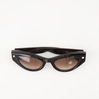 Occhiali Lunettes de soleil Alexander McQueen Marrone Unisex