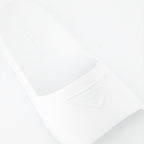 Zapatos abiertos Claquettes à logo Prada Blanco Homme