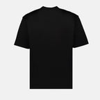 T-shirt T-shirt logo triangle Prada Nero Homme