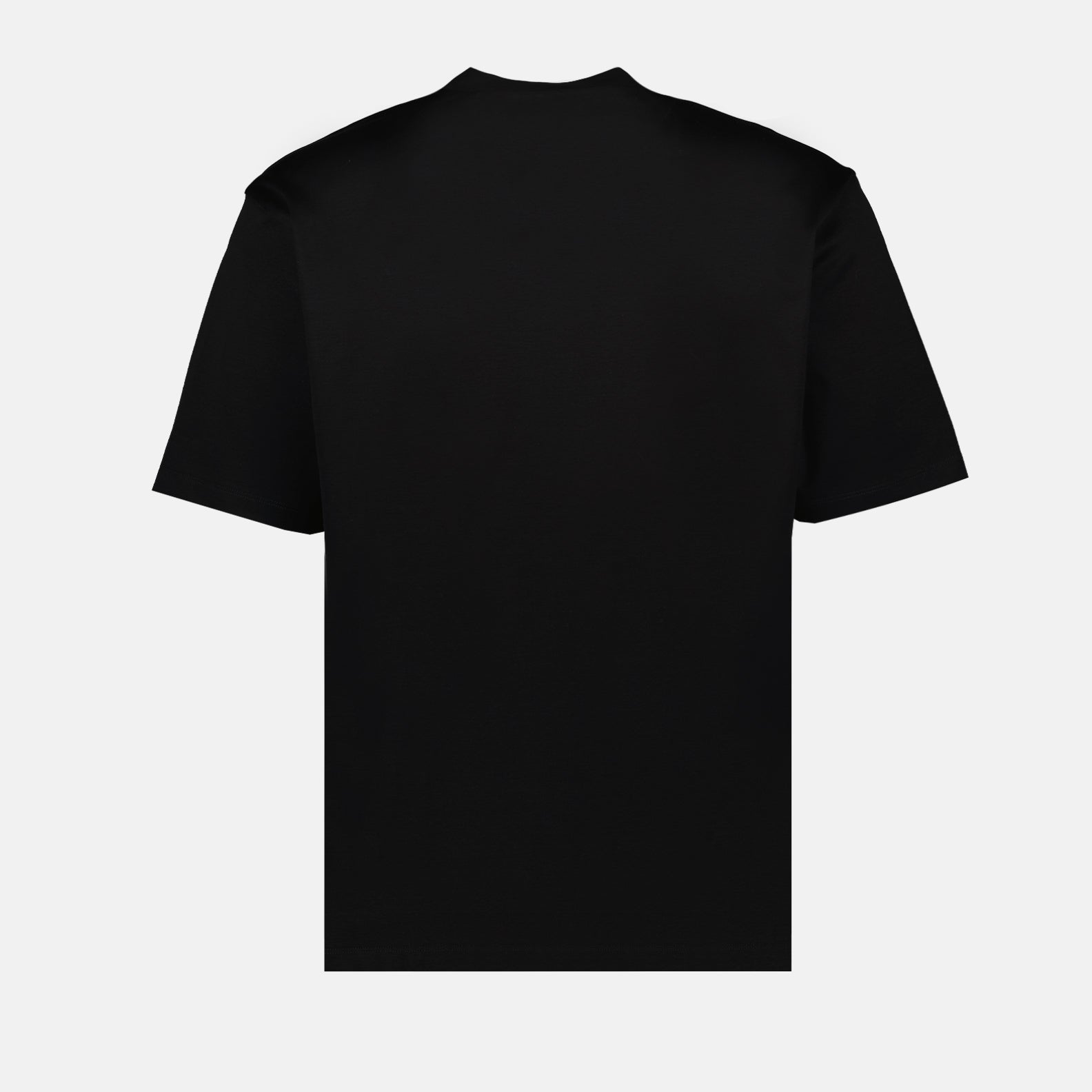 T-shirt T-shirt logo triangle Prada Nero Homme