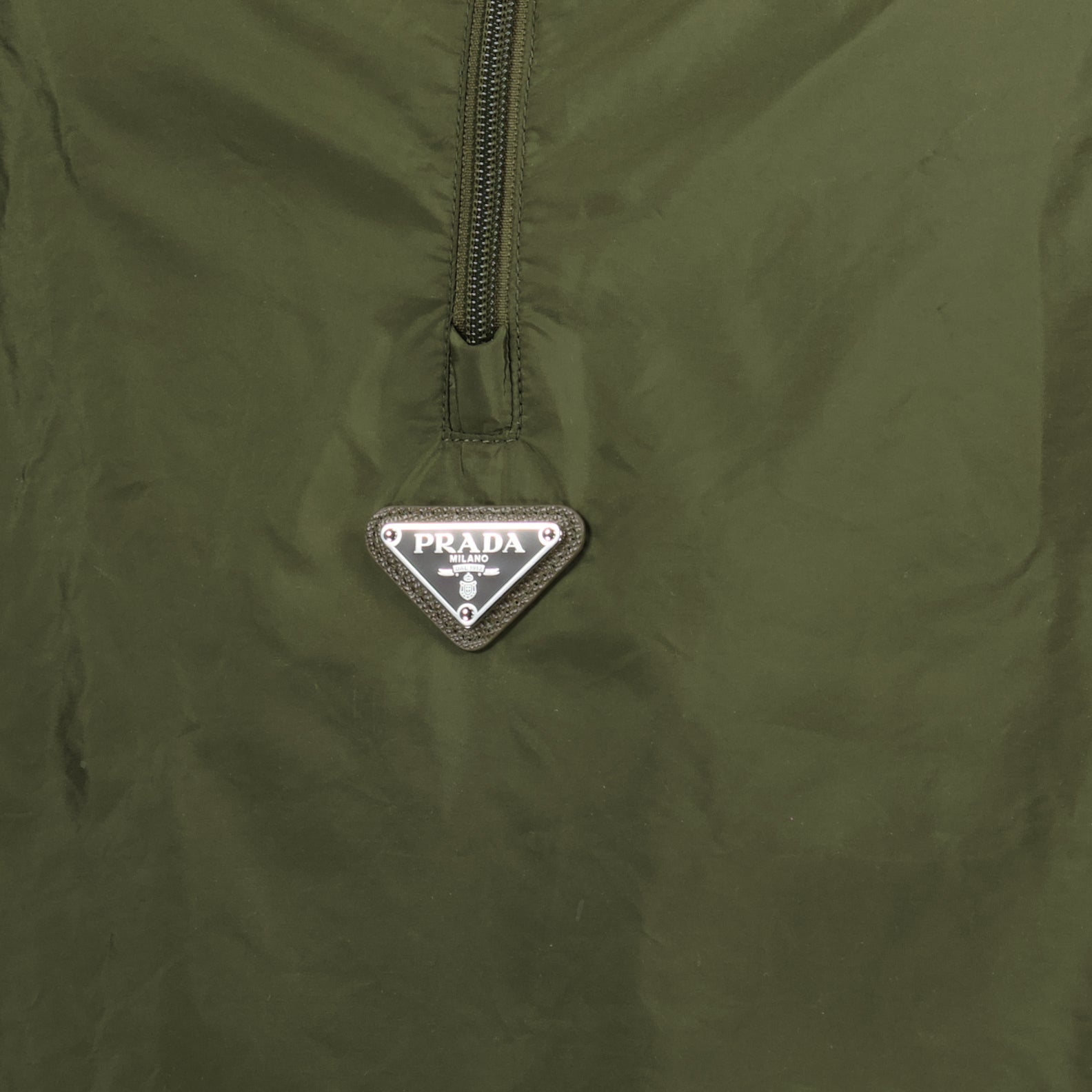 Jaquetas Coupe-vent en Re-Nylon Prada Cáqui Homme