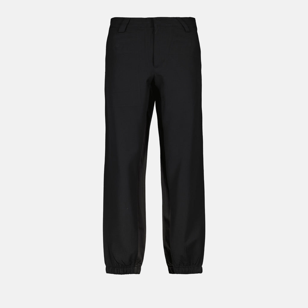 팬츠 울 팬츠 Prada 검은색 Homme