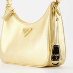 Umhängetaschen Sac Saffiano doré Or Prada Gold Femme