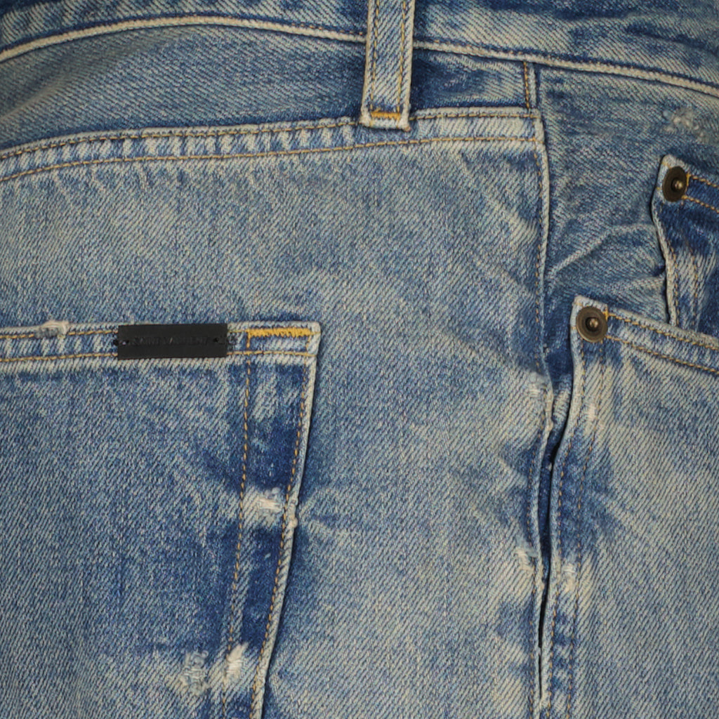 Pants SL7276 Jeans Pants Saint Laurent Blue Man