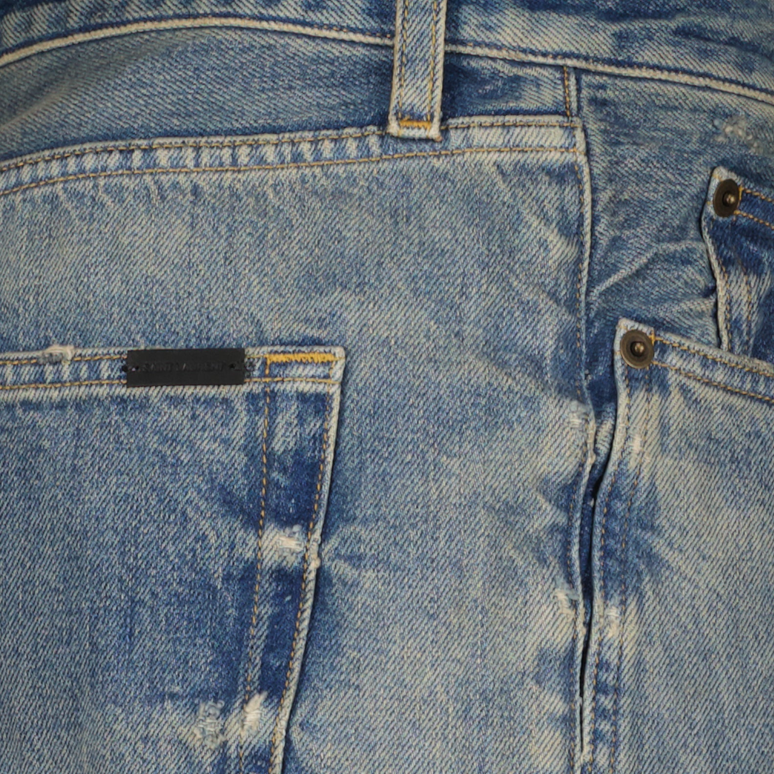 Pants SL7276 Jeans Pants Saint Laurent Blue Man