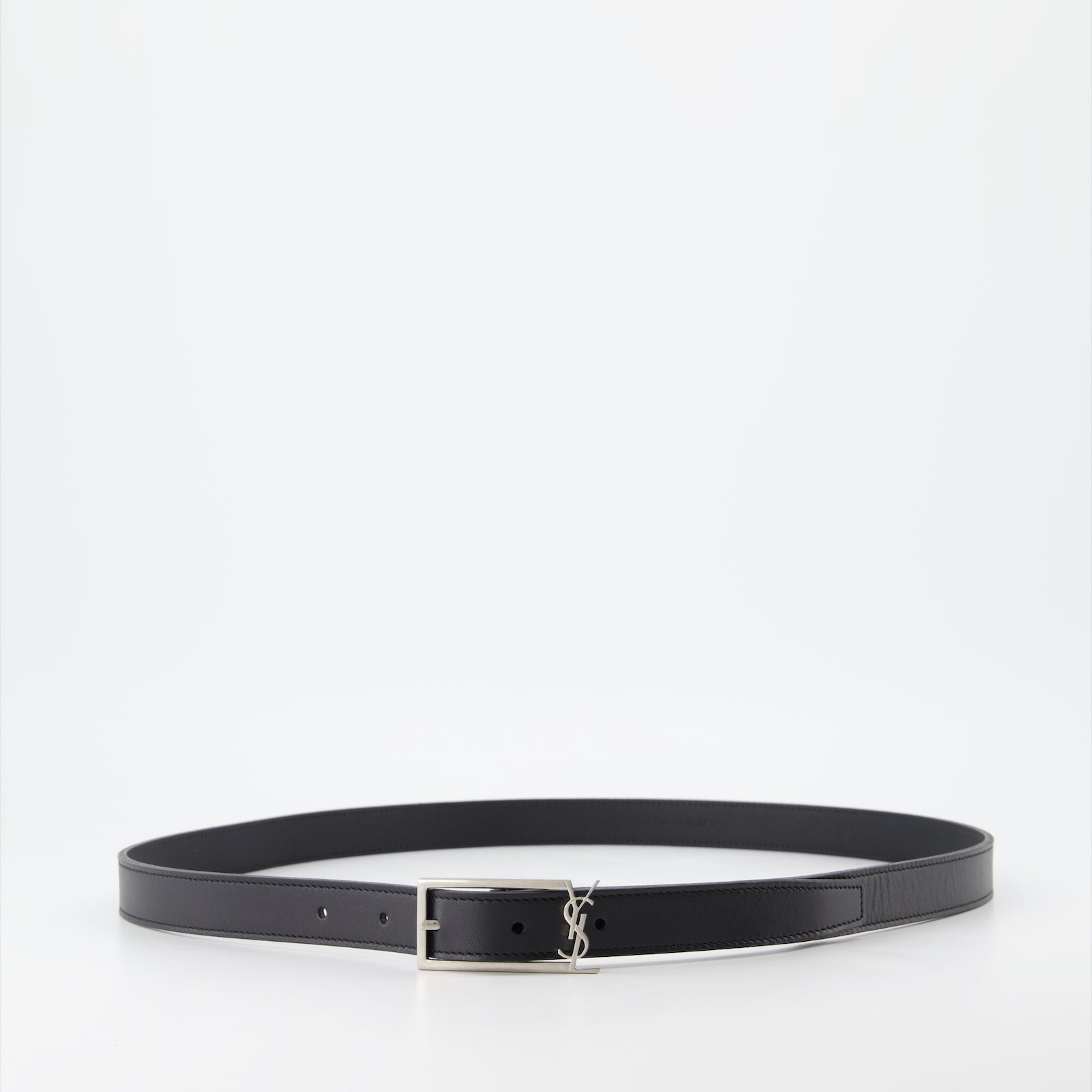 Ceintures Ceinture Cassandre Saint Laurent Noir Homme