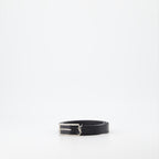 Cintos Ceinture Cassandre Saint Laurent Preto Homme