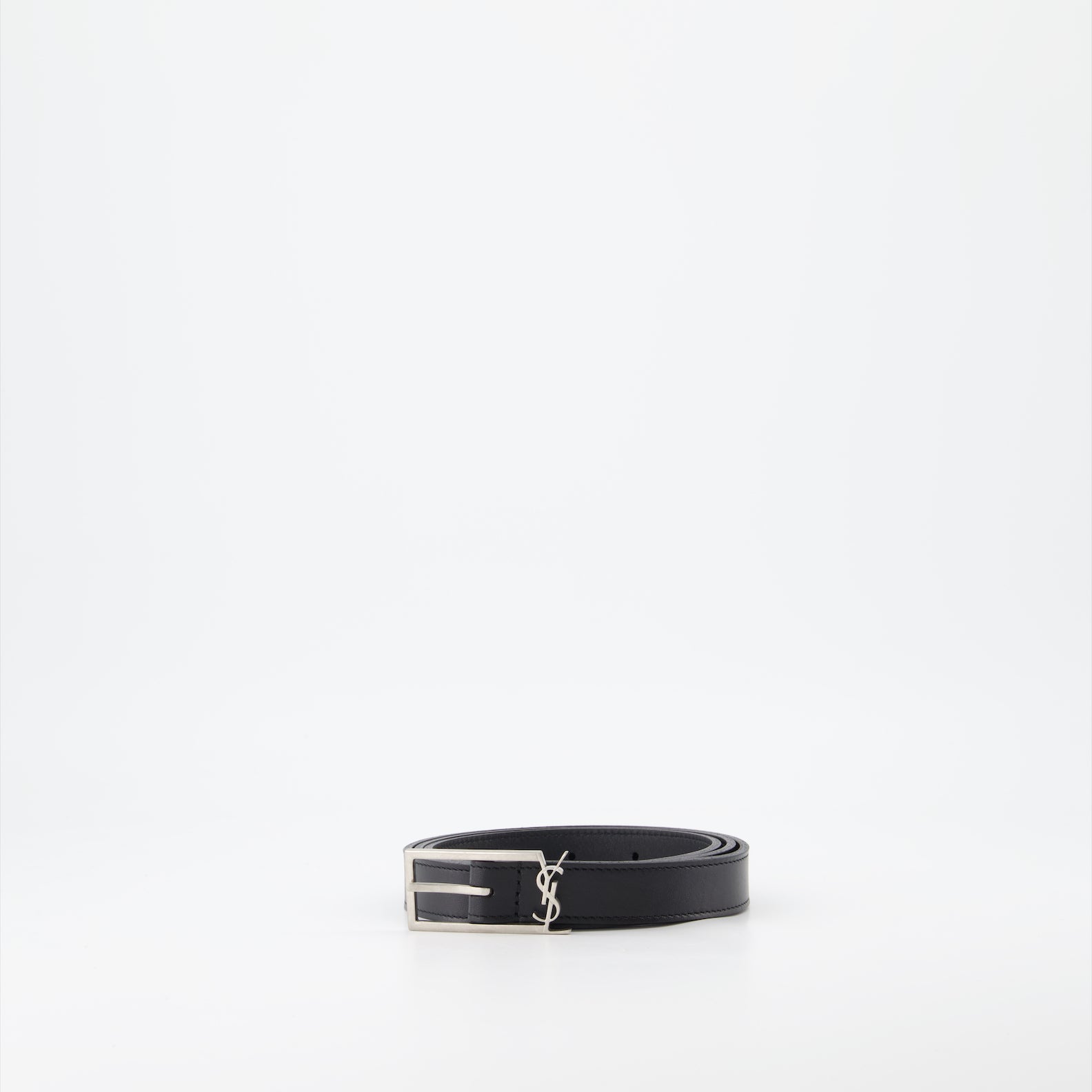 Ceintures Ceinture Cassandre Saint Laurent Noir Homme
