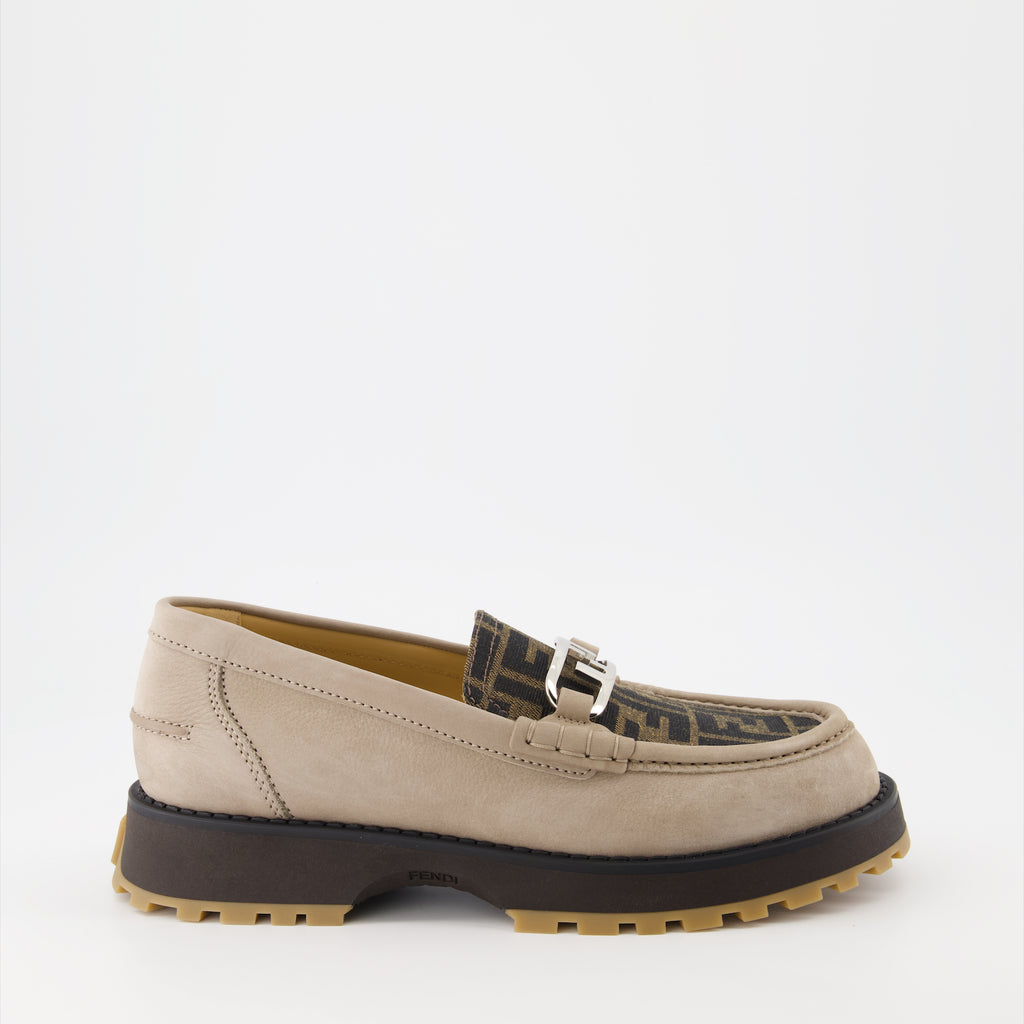 Mocassins Mocassins Fendi O'Lock Fendi Marron Homme
