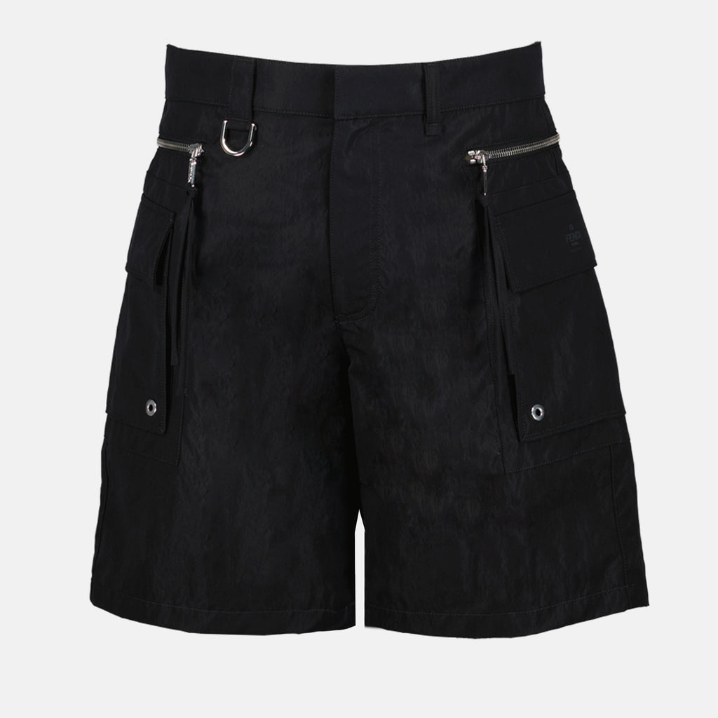 Shorts Short Bermuda Fendi Noir Homme