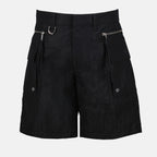 Shorts Short Bermuda Fendi Noir Homme